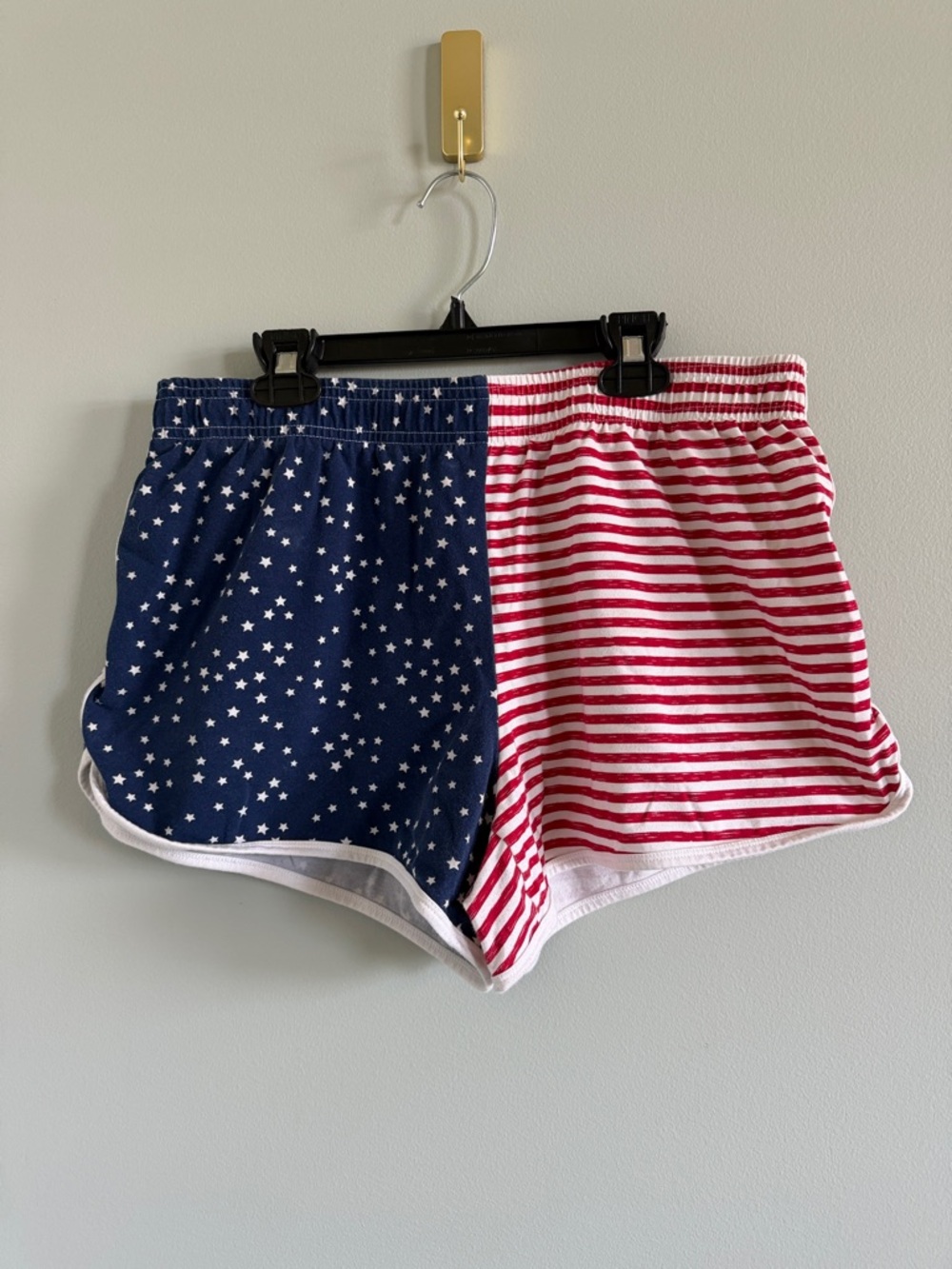 bcg Red & Blue Star and Stripe Athletic Shorts